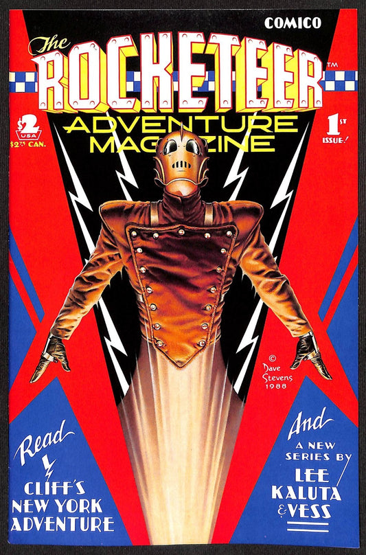 Rocketeer Adventure Magazine #1 Iconic Dave Stevens Cover NM0