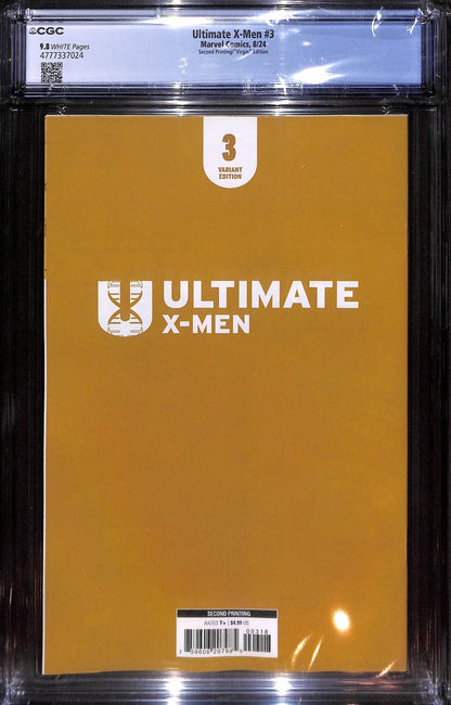 Ultimate X-Men #3 Peach Momoko 1:25 2nd Print Virgin Variant CGC 9.81