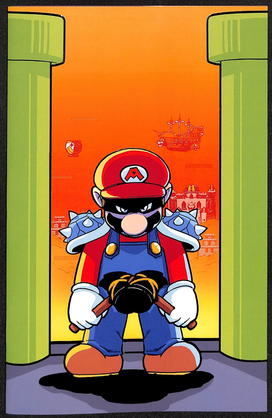 Absolute Mario Matthew Waite Embossed Varnish Variant Ltd 50 with COA0