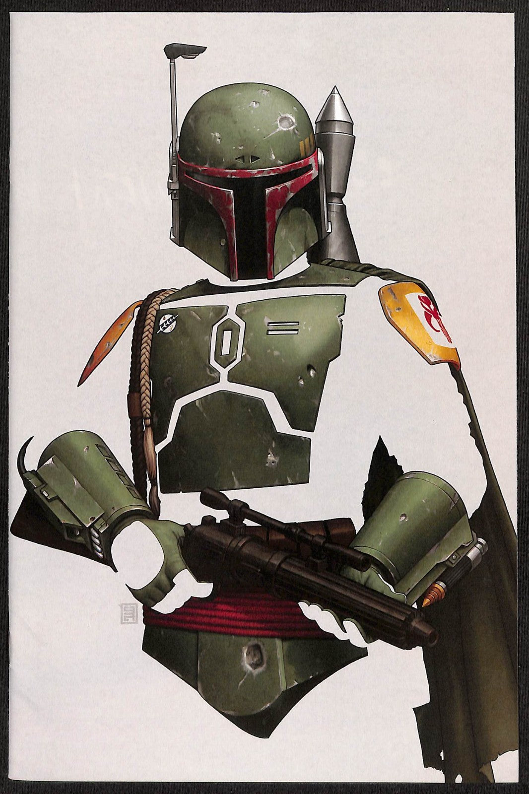 Star Wars: War of the Bounty Hunters #4 JTC 1st Print Negative Space Variant0