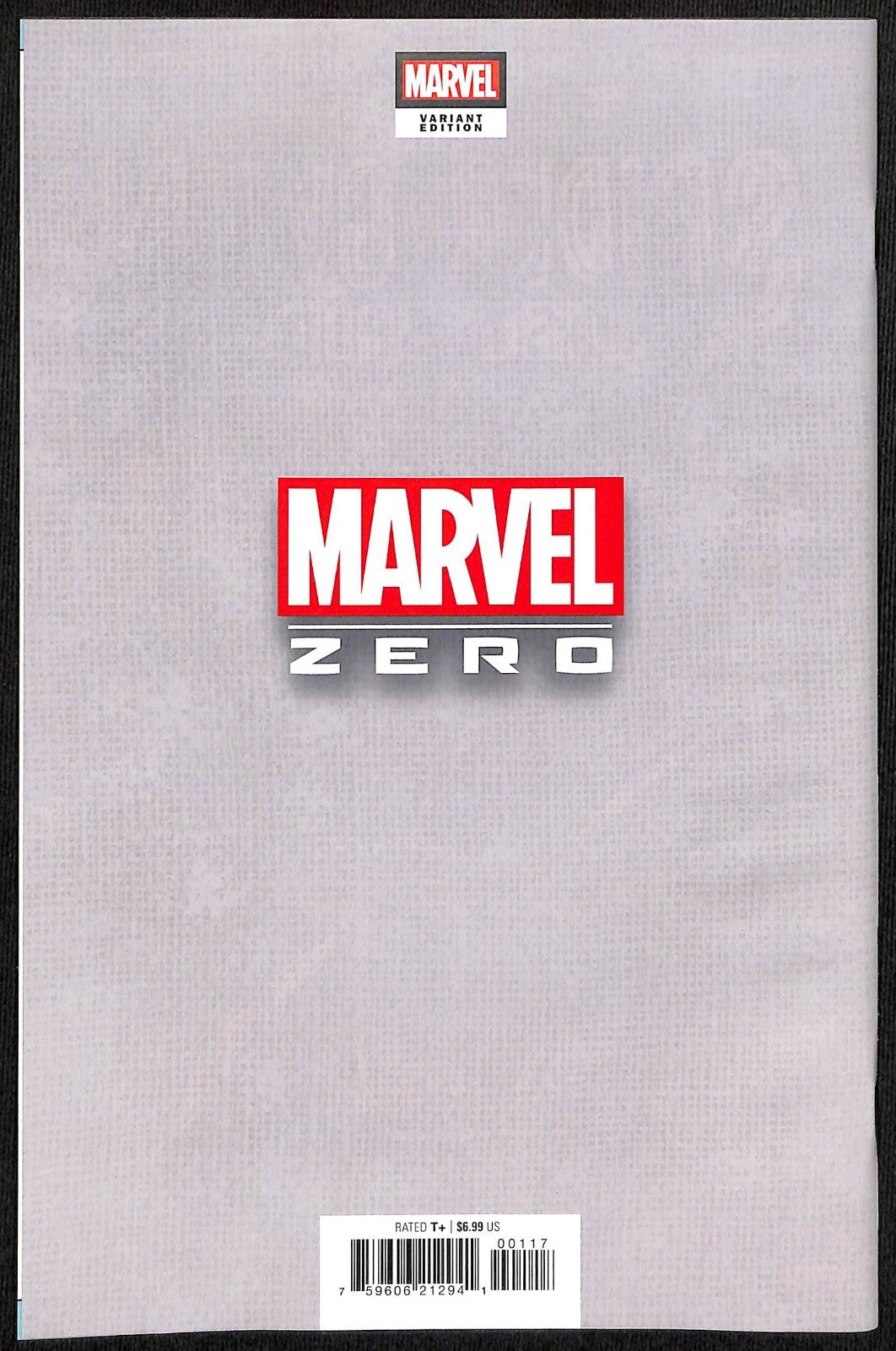 Marvel Zero #1 Pat Gleason 1:50 Variant1