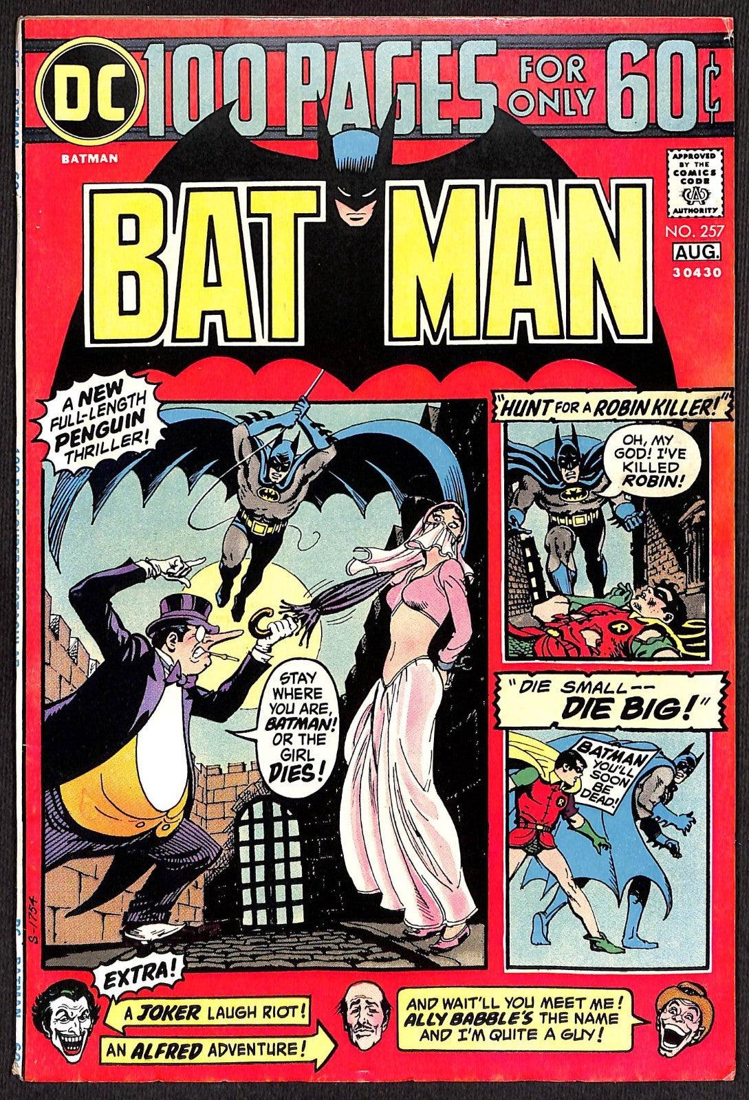 Batman #257 FN+0