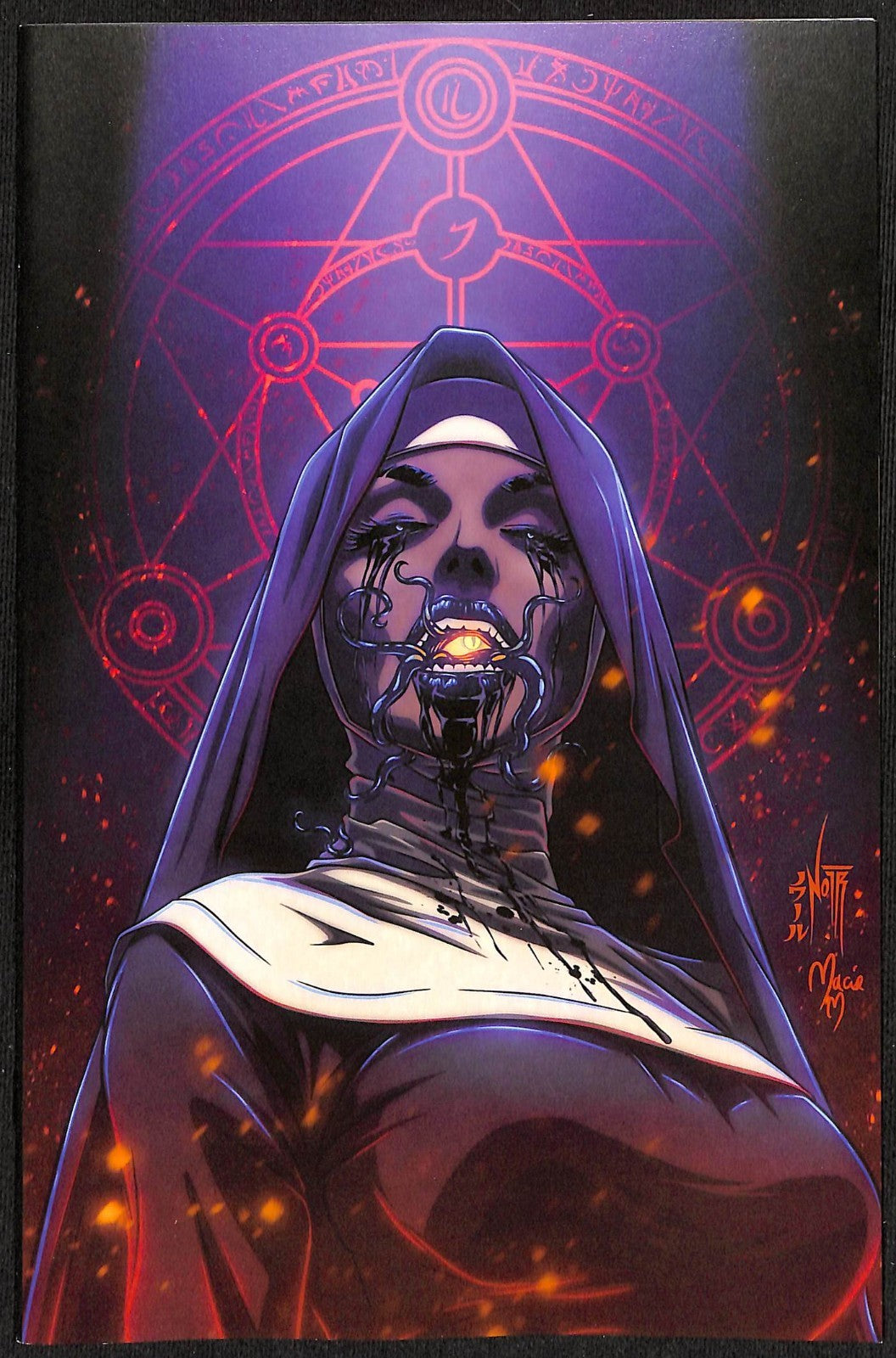 Excommunicated #3 Jordan Noir Virgin Variant Ltd 5000
