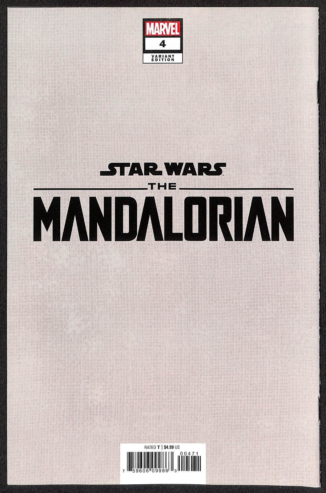 Star Wars The Mandalorian #4 Peach Momoko 1:100 Virgin Variant1