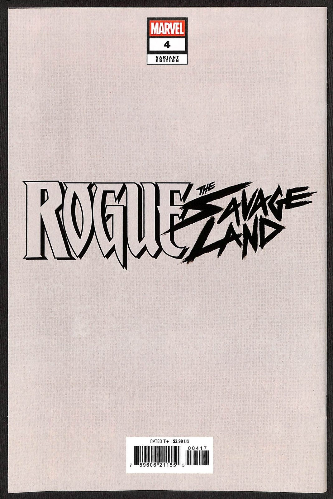 Rogue The Savage Land #4 Ivan Talavera 1:50 Variant1