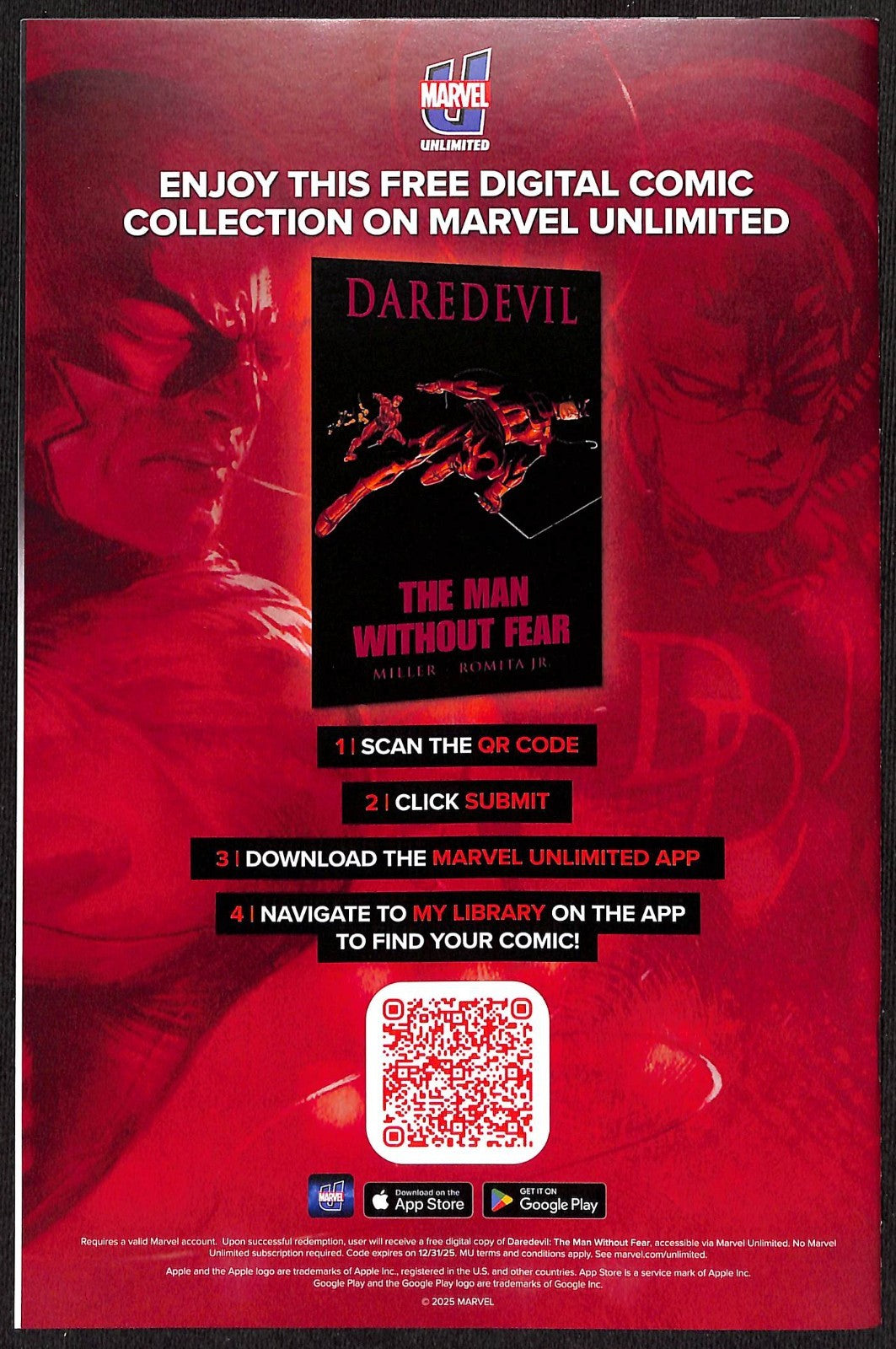 Daredevil #1 Facsimile Phil Noto 1:200 Variant1