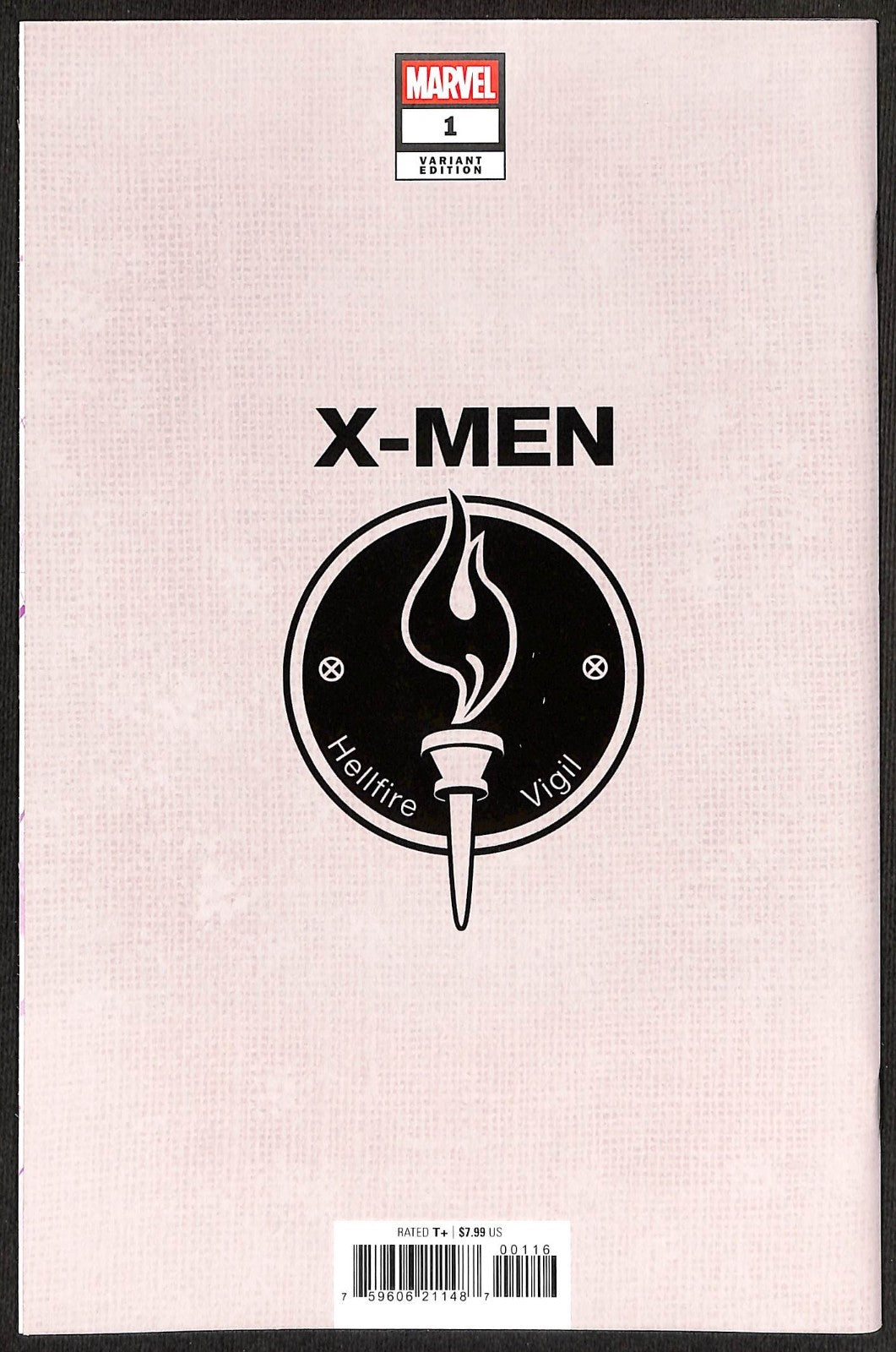 X-Men Hellfire Vigil #1 AKA 1:100 Virgin Variant1
