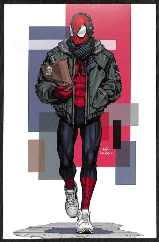 Amazing Spider-Man #15 Inhyuk Lee 1:50 Street-Verse Virgin Variant0