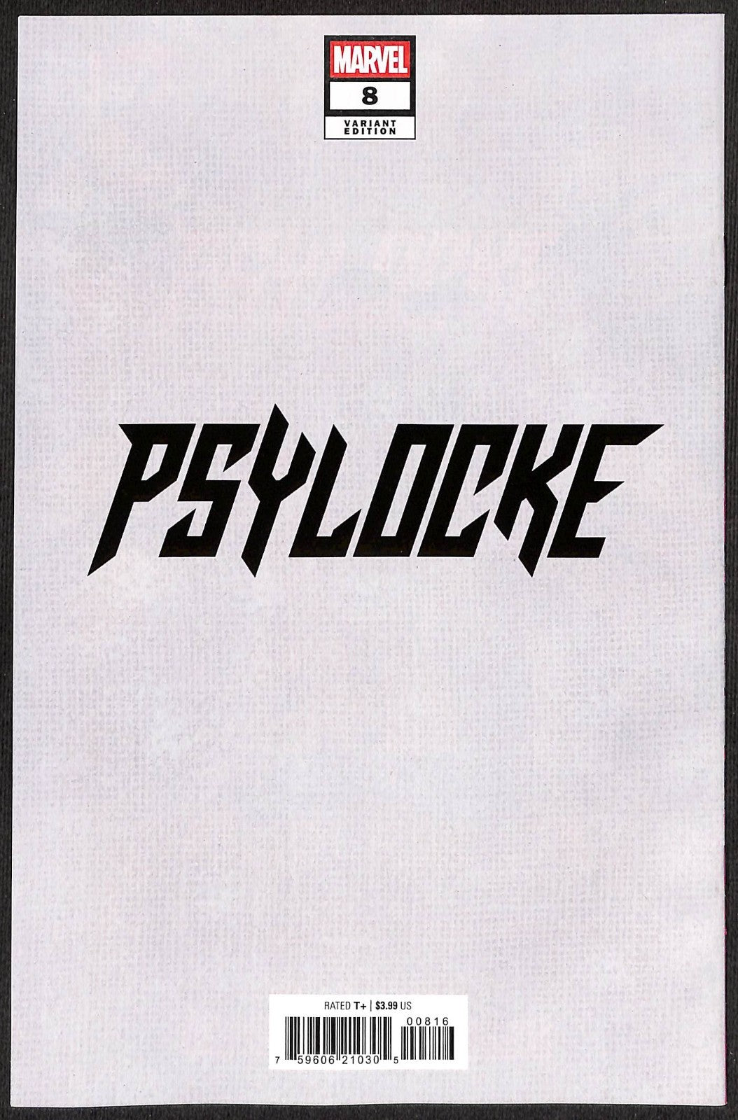 Psylocke #8 Puppeteer Lee 1:50 Virgin Variant1