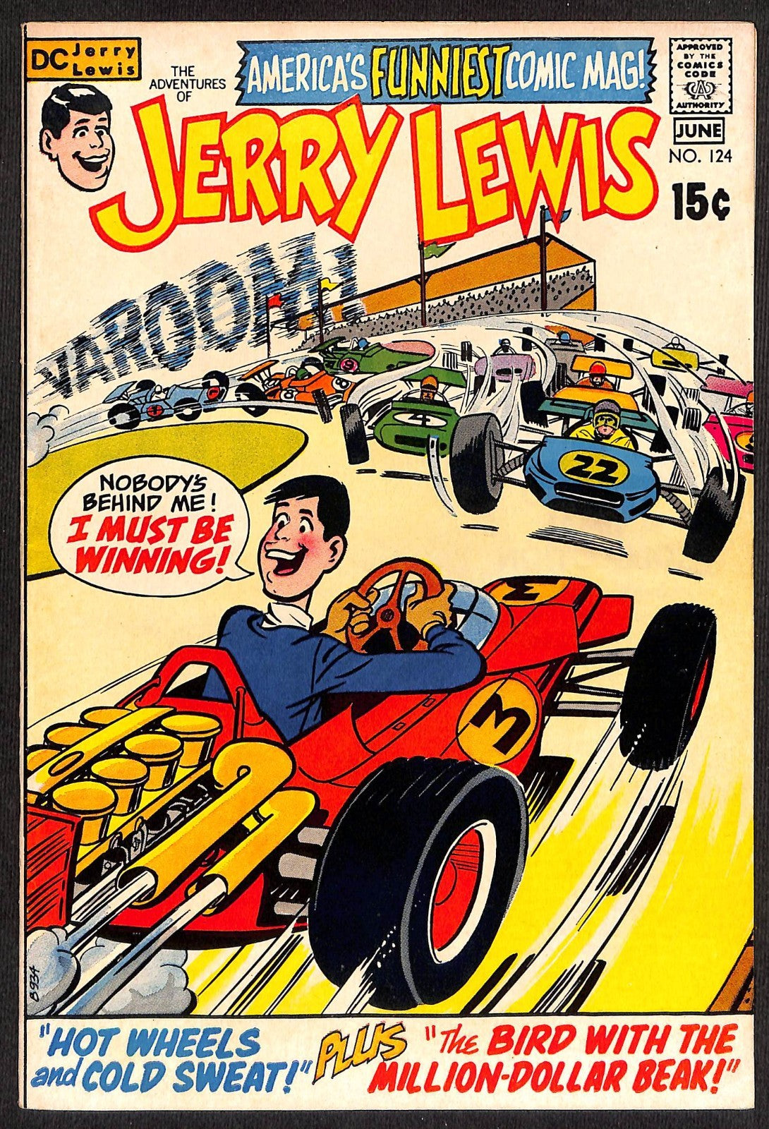Adventures of Jerry Lewis #124 Final Issue VFN+0