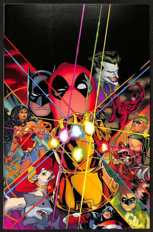 Deadpool Batman #1 Russell Dauterman 1:25 3rd Print Virgin Variant0