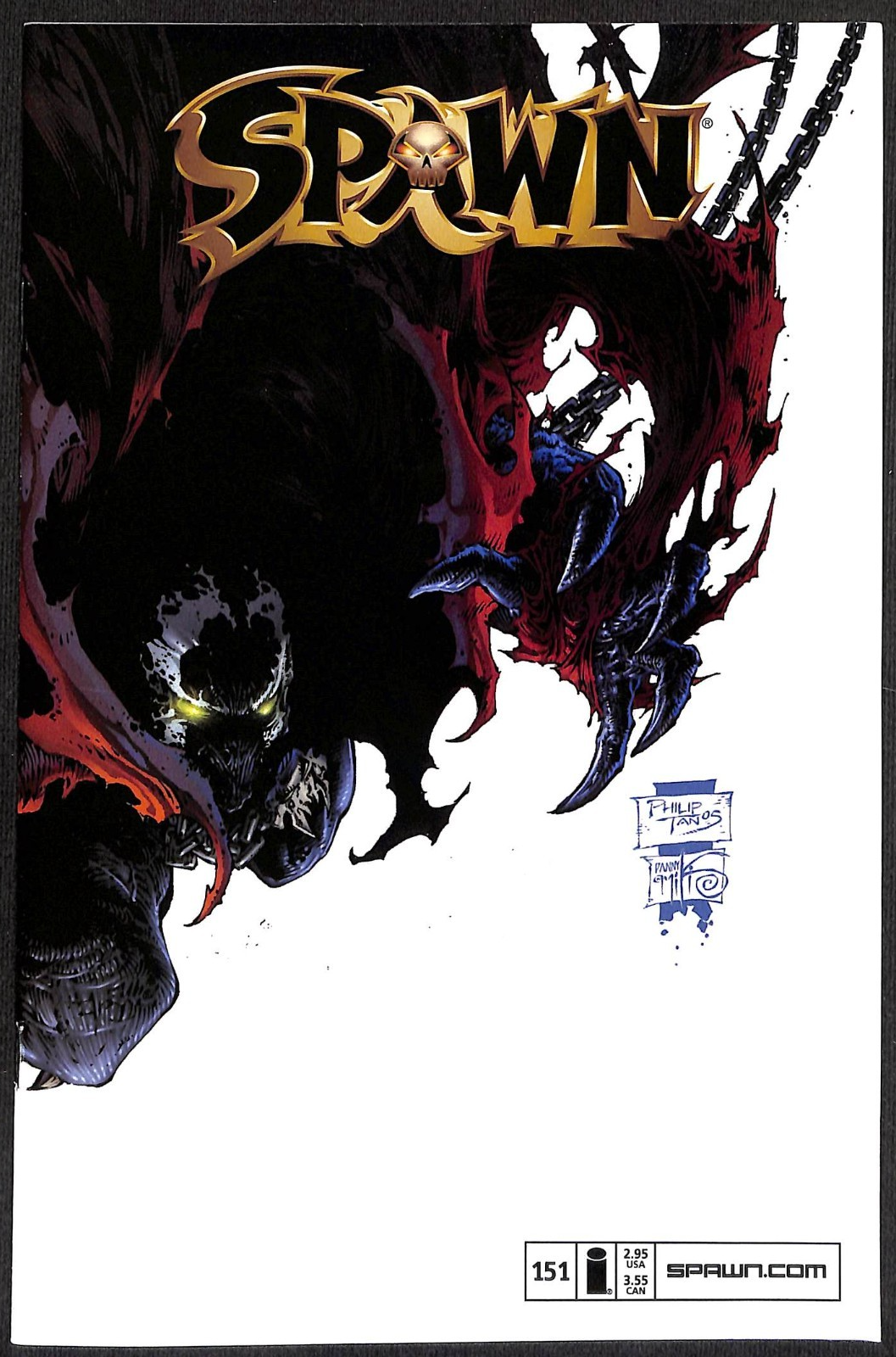 Spawn #151 Wraparound Cover Spawn VFN-0