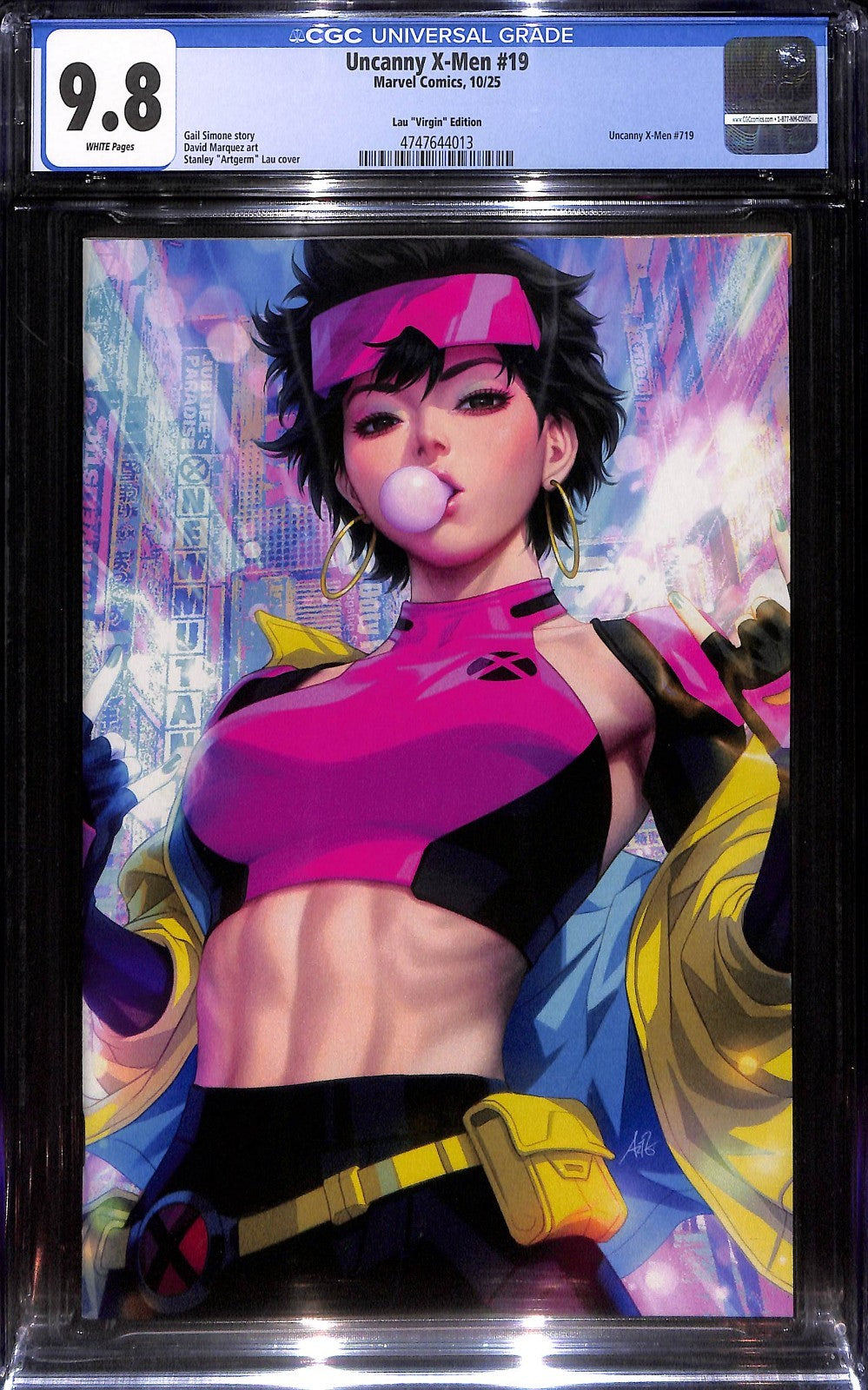 Uncanny X-Men #19 Artgerm 1:100 Variant CGC 9.80