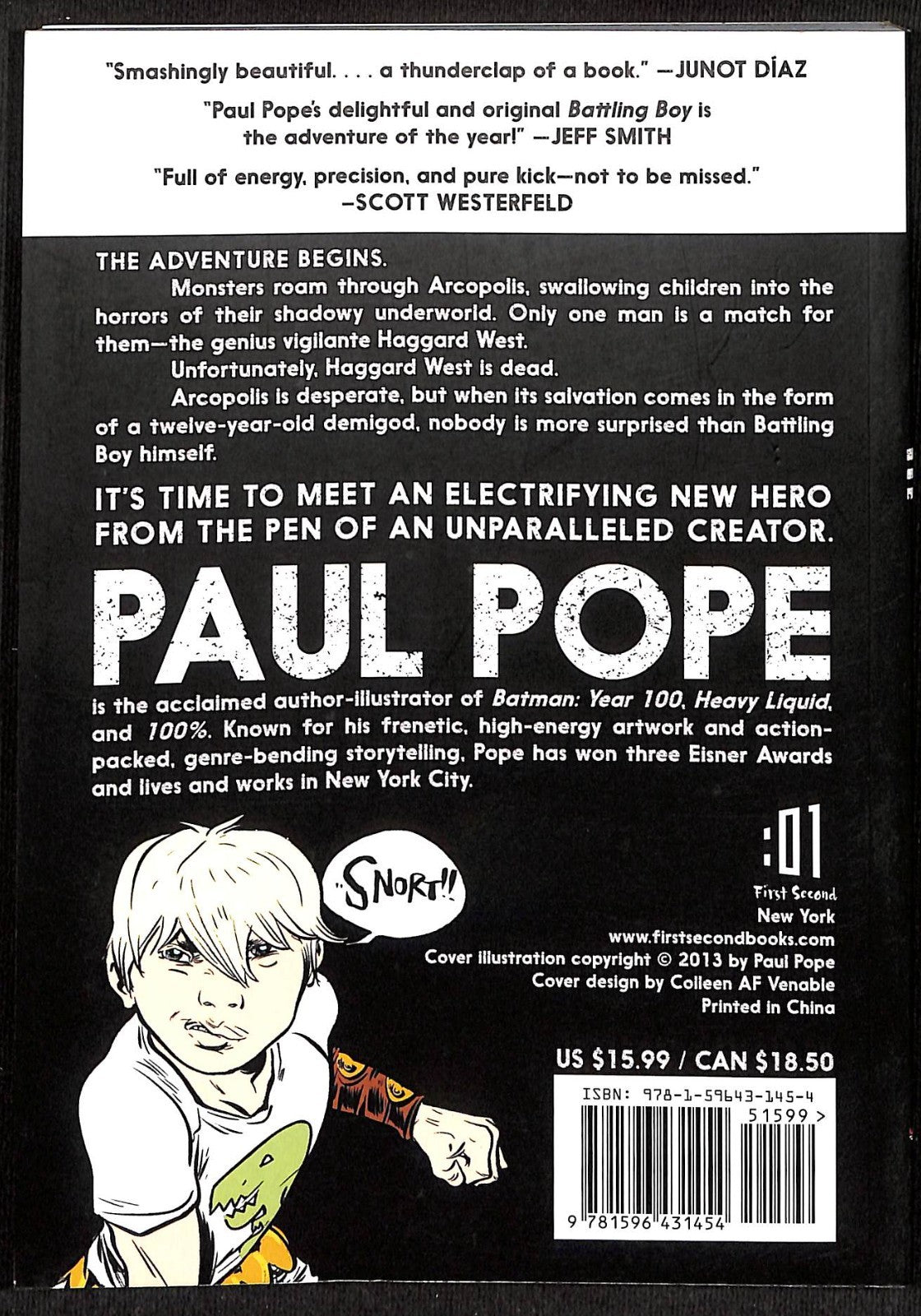 Battling Boy Volume One TPB1