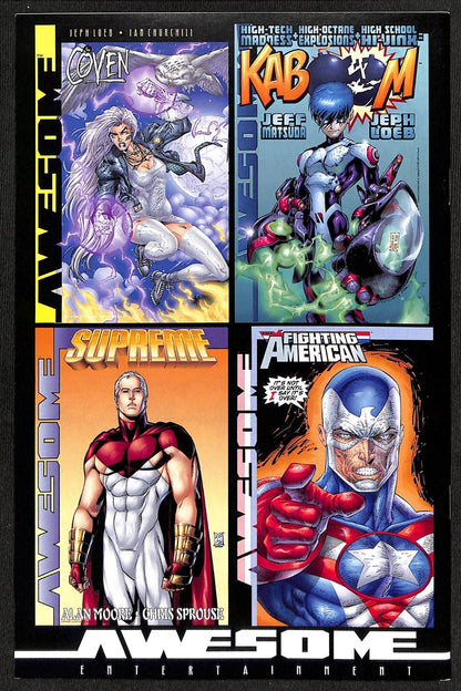 Awesome Comics The Allies San Diego Comic Con Preview Edition 19971