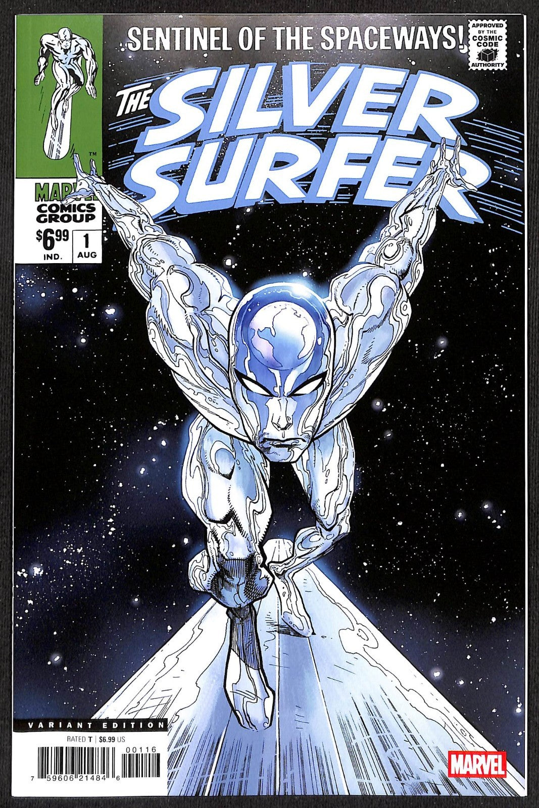 Silver Surfer #1 Facsimile Justin Mason 1:25 Variant0