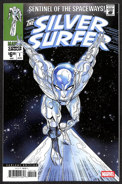 Silver Surfer #1 Facsimile Justin Mason 1:25 Variant0