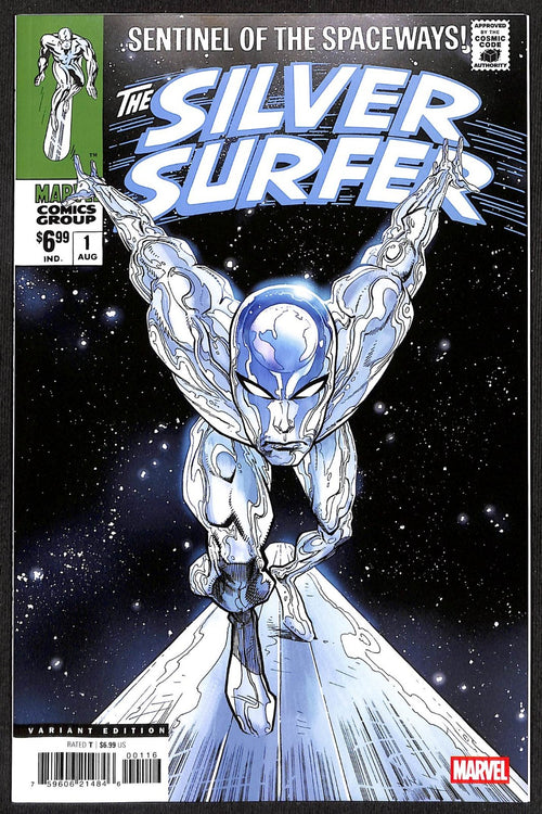 Silver Surfer #1 Facsimile Justin Mason 1:25 Variant0