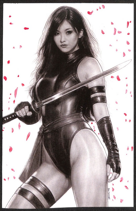Gui Chaves Artbook  MegaCon Virgin Variant Psylocke Cover Ltd 1000
