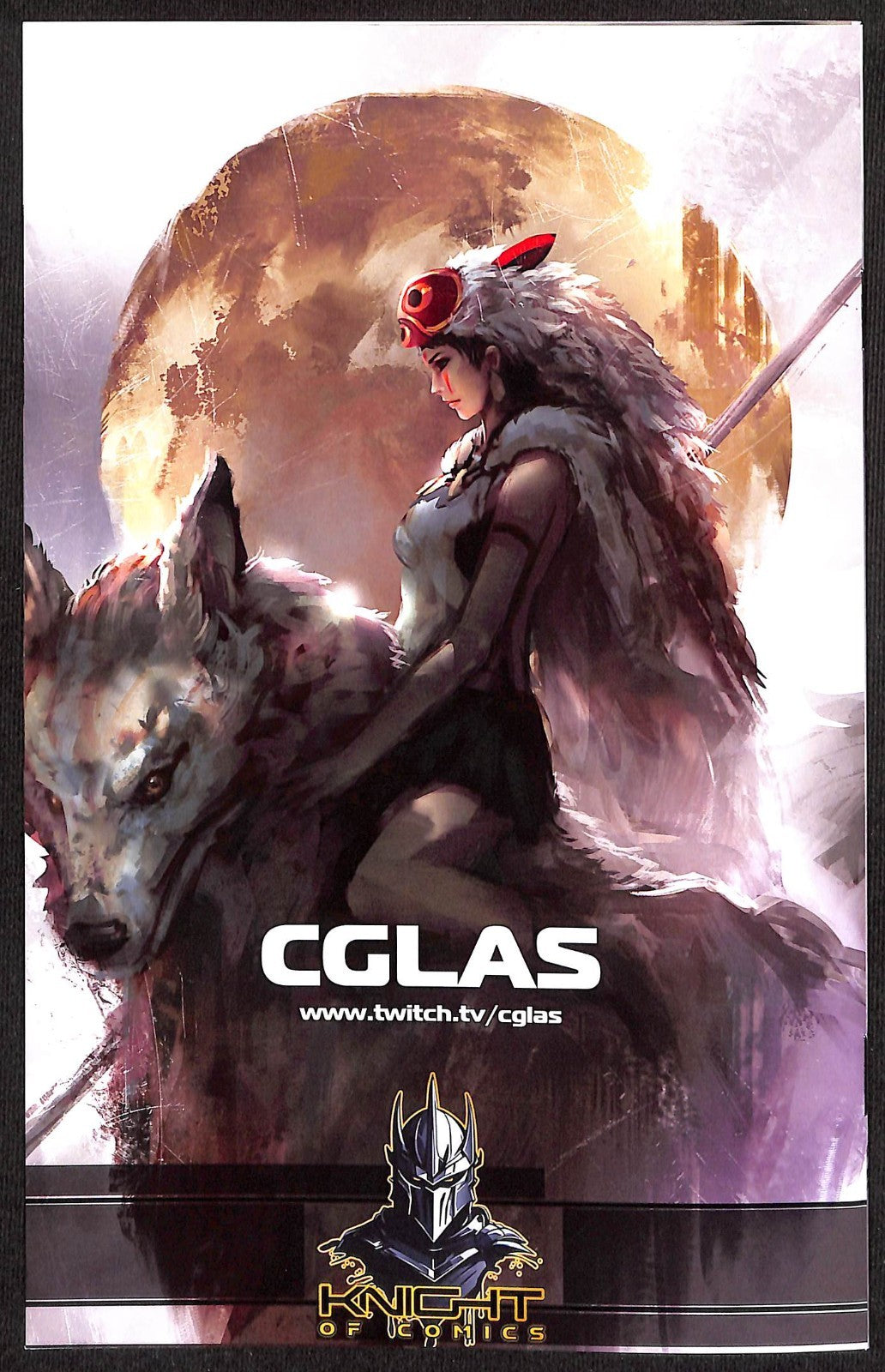 Cglas Artbook C2E2 Princess Mononoke Secret Drop Virgin Variant1