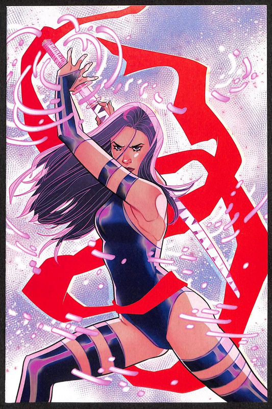 Psylocke #4 Marguerite Sauvage 1:100 Virgin Variant0