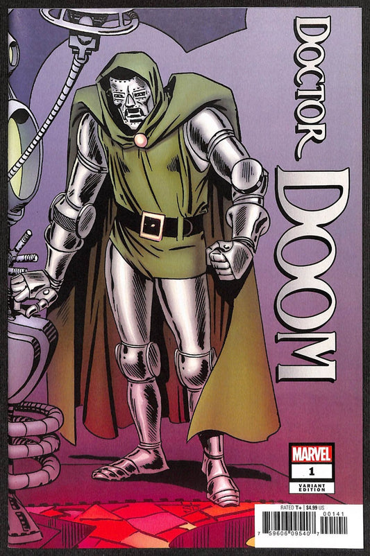 Doctor Doom #1 Steve Ditko Hidden Gem 1:100 Virgin Variant0