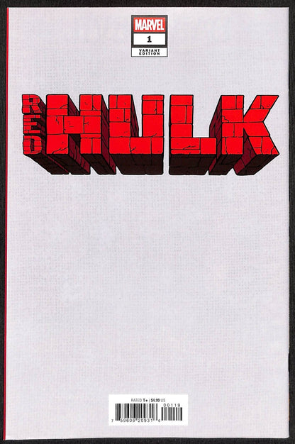 Red Hulk #1 John Romita Jr. 1:100 Virgin Variant1