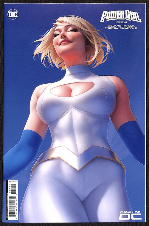 Power Girl #1 Warren Louw 1:100 Variant0