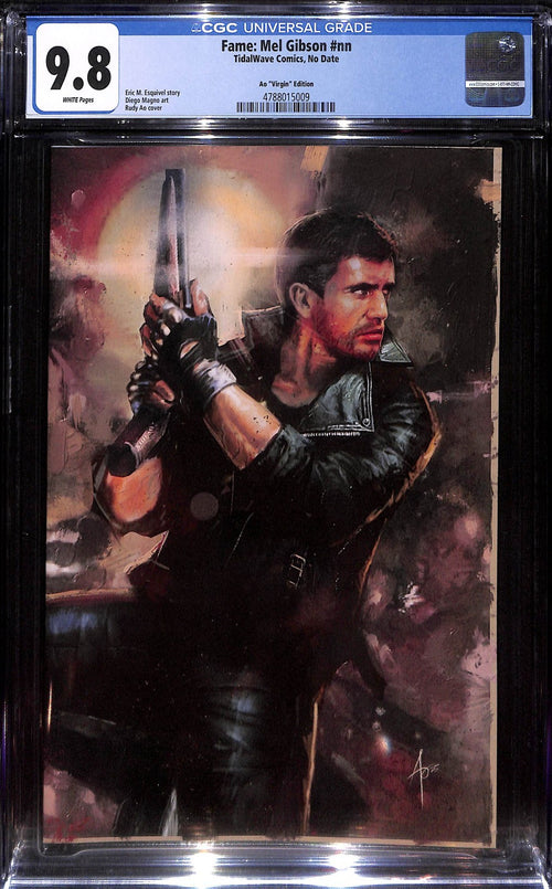Fame: Mel Gibson #1 Rudy Ao Virgin Variant LTD 50 CGC 9.80