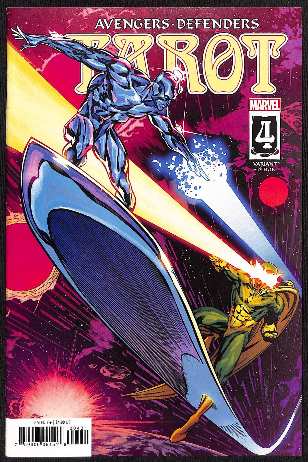 Tarot #4 Stephen Mooney 1:50 Variant0