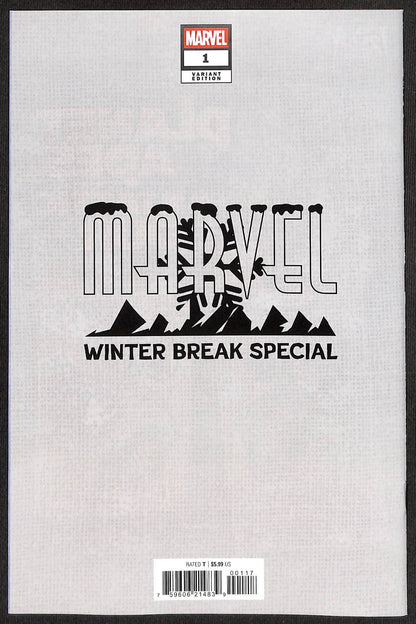 Marvel Winter Break Special #1 Ivan Talavera 1:100 Virgin Variant1