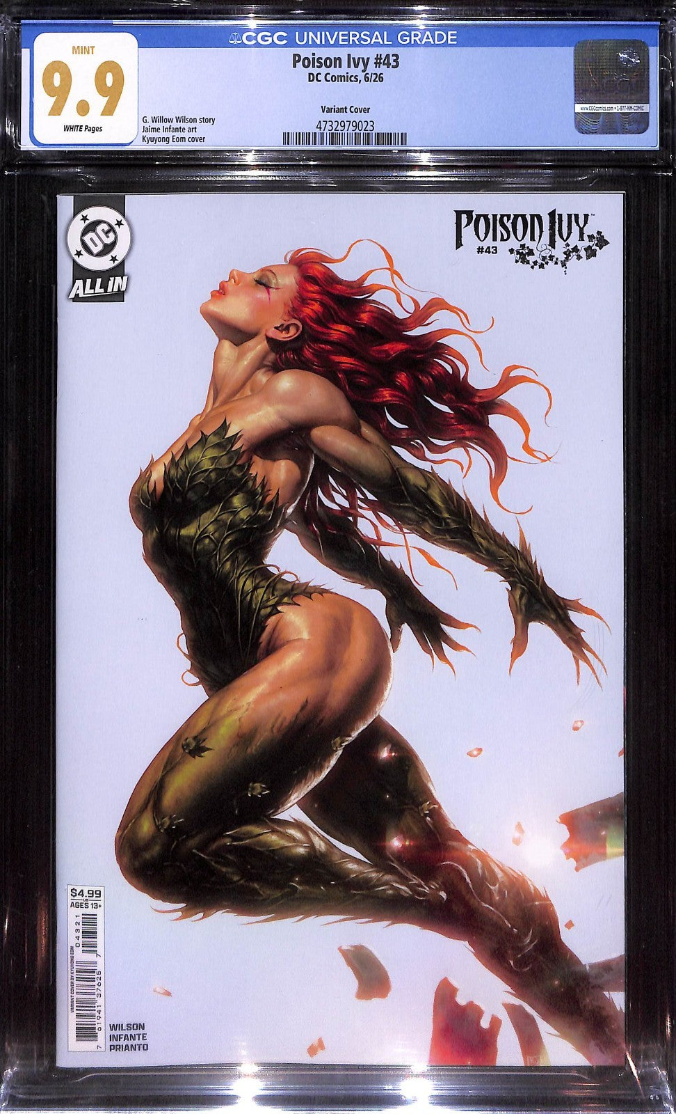 Poison Ivy #43 Kyuyong Eom Variant CGC 9.90
