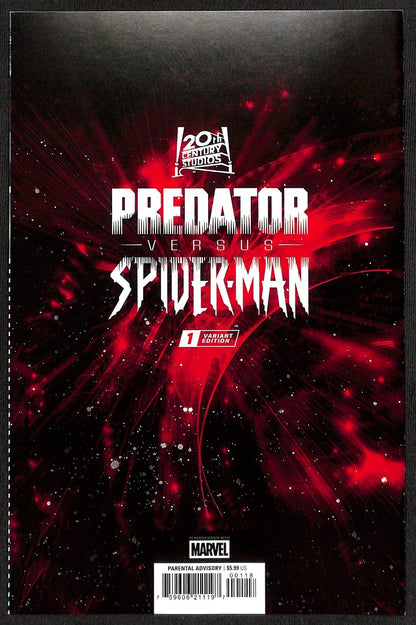 Predator vs. Spider-Man #1 Paulo Siqueira 1:100 Virgin Variant1