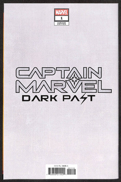 Captain Marvel Dark Past #1 J. Scott Campbell 1:100 Virgin Variant1