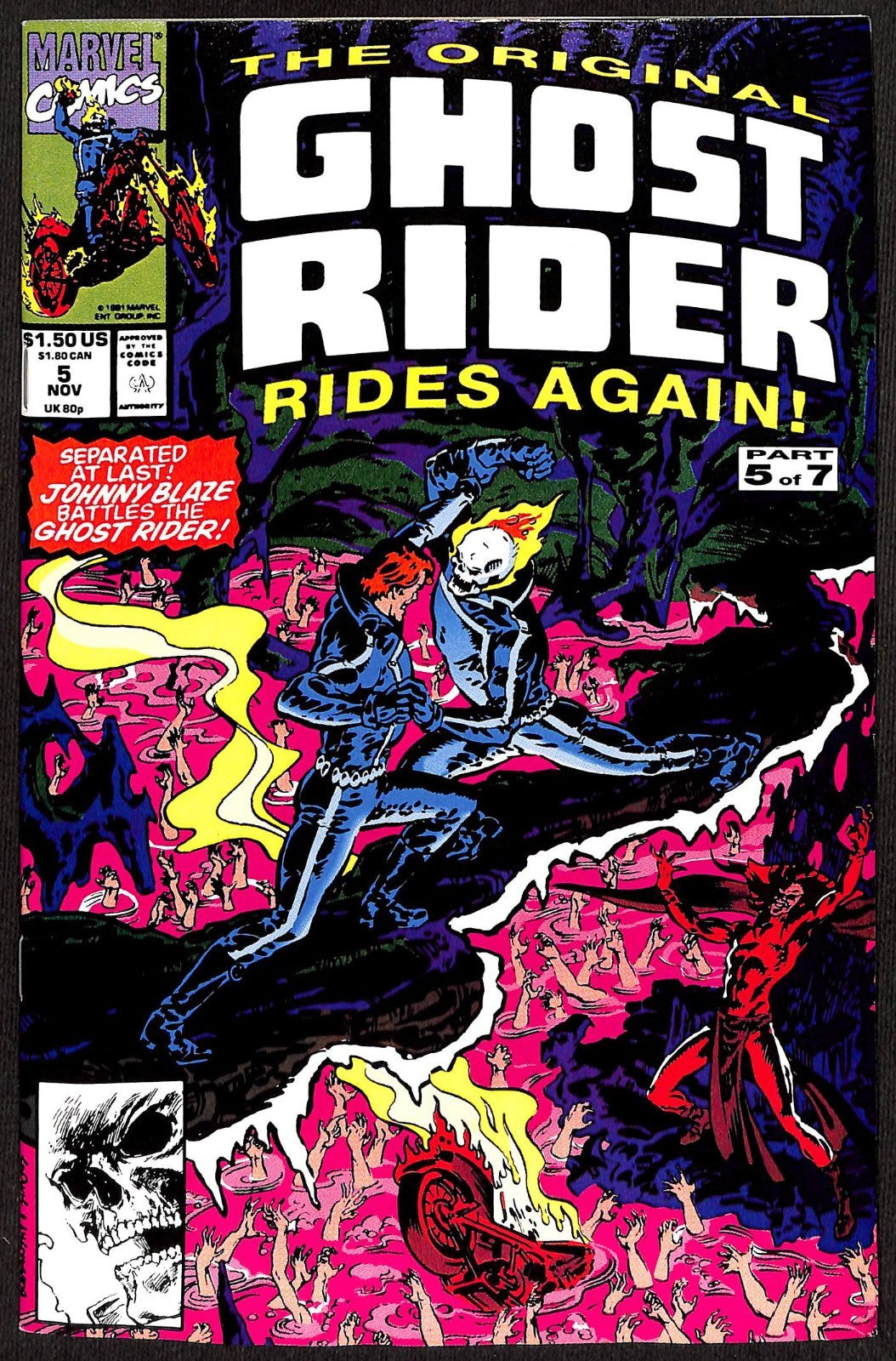 Original Ghost Rider Rides Again #1-7 Complete Set VFN5