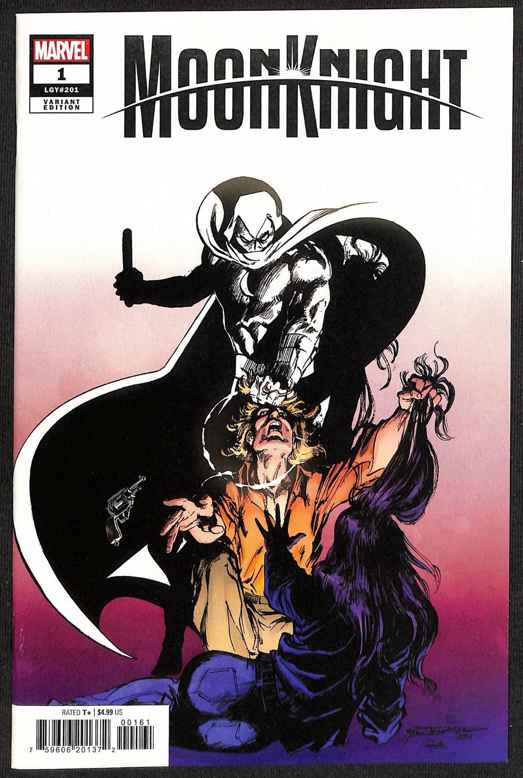 Moon Knight #1 Bill Sienkiewicz 1:100 Variant0