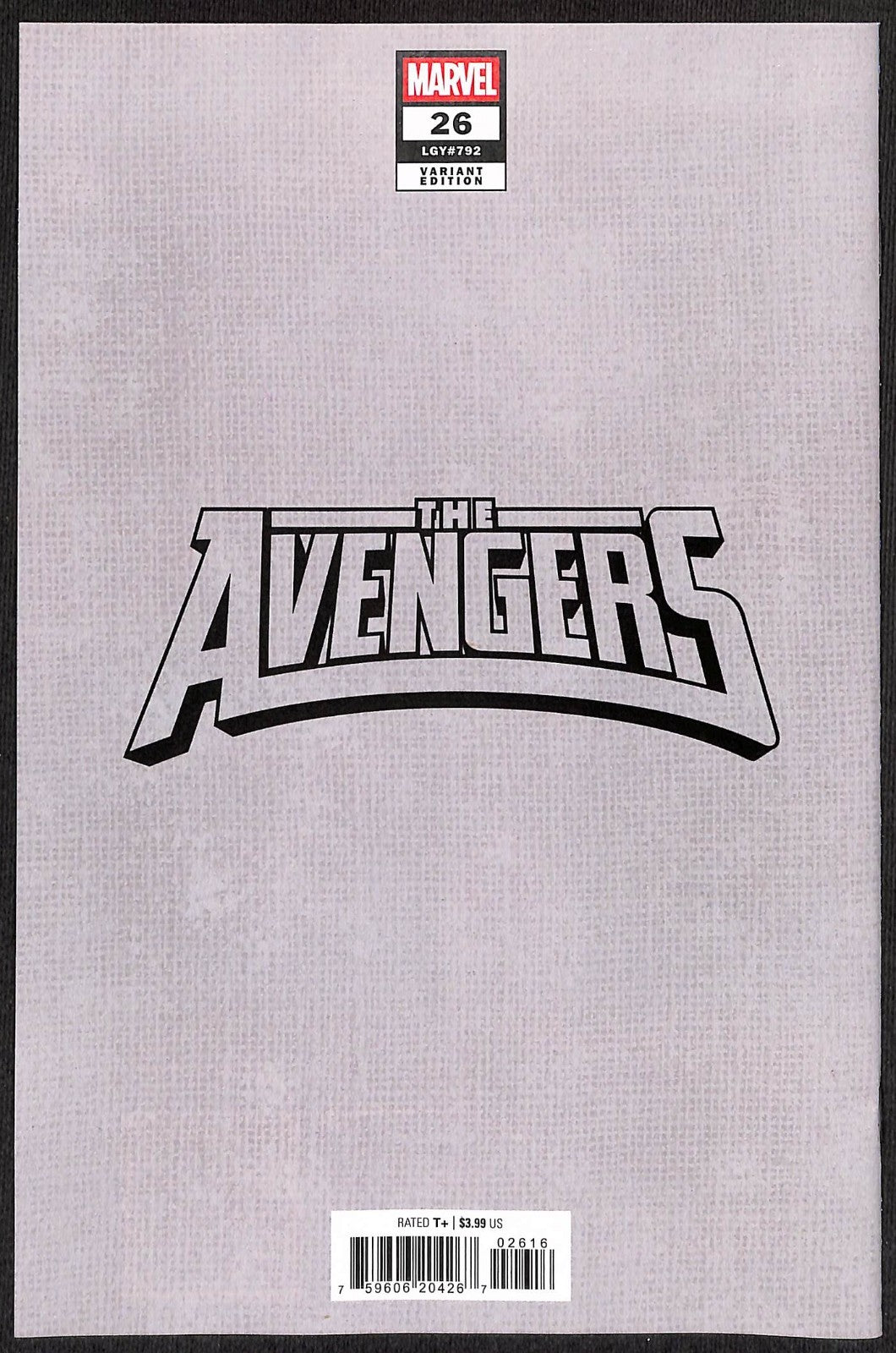 Avengers #26 (Vol 8) Luciano Vecchio 1:50 Virgin Variant1