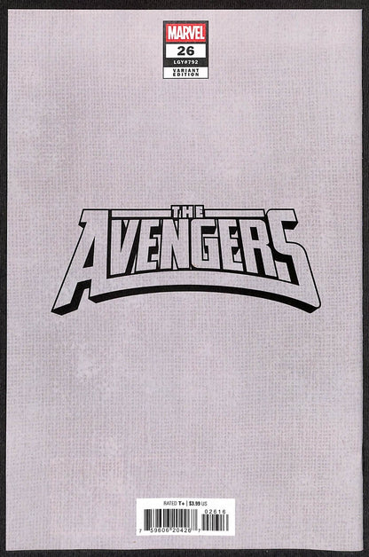Avengers #26 (Vol 8) Luciano Vecchio 1:50 Virgin Variant1