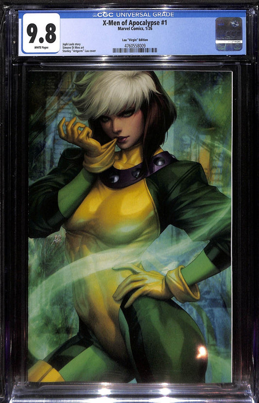 X-Men of Apocalypse #1 Artgerm 1:100 Virgin Variant CGC 9.80