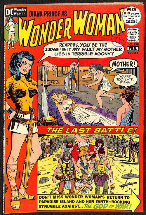 Wonder Woman #198 VFN-0