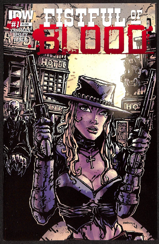 Fistful of Blood #1 Kevin Eastman 1:10 Variant0