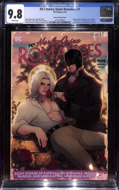 DC's Harley Quinn Romances #1 Elizabeth Torque 1:25 Variant CGC 9.80