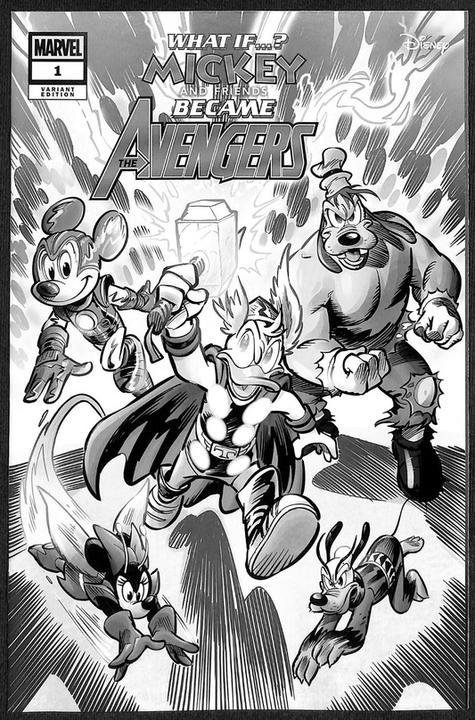 What If Mickey and Friends Became the Avengers #1 Pastrovicchio 1:100 Variant0