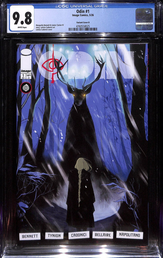 Odin #1 Letizia Cadonici 1:10 Variant CGC 9.80