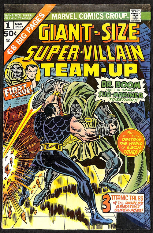 Giant Size Super-Villain Team-Up #1 FN+0