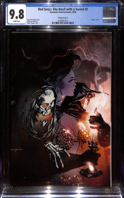 Red Sonja She Devil with a Sword #3 Stuart Sayger 1:20 Variant CGC 9.80