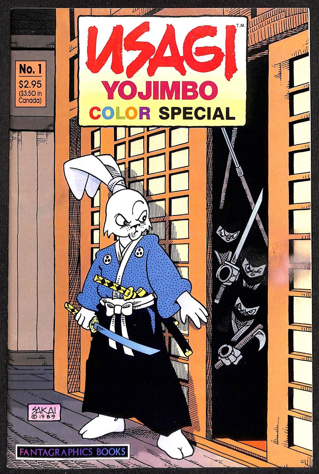 Usagi Yojimbo Color Special #1-3 Complete Set NM5