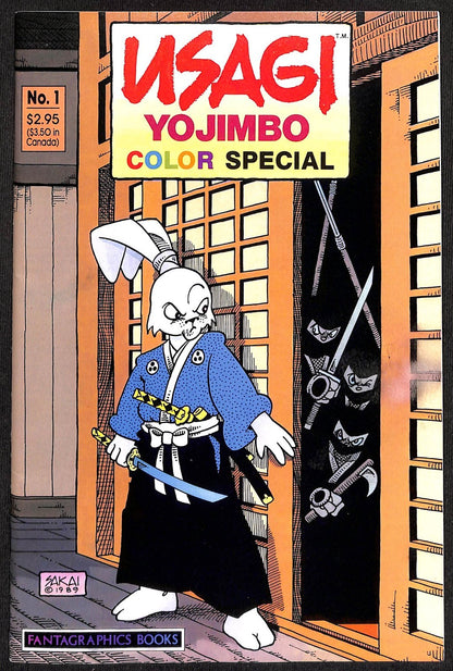 Usagi Yojimbo Color Special #1-3 Complete Set NM5