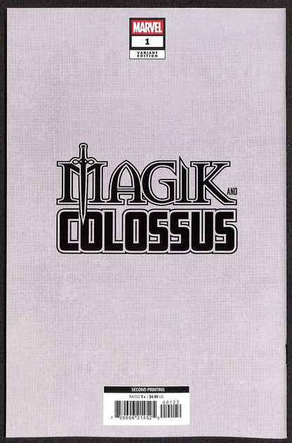 Magik and Colossus #1 Simone Di Meo 2nd Print 1:25 Virgin Variant1