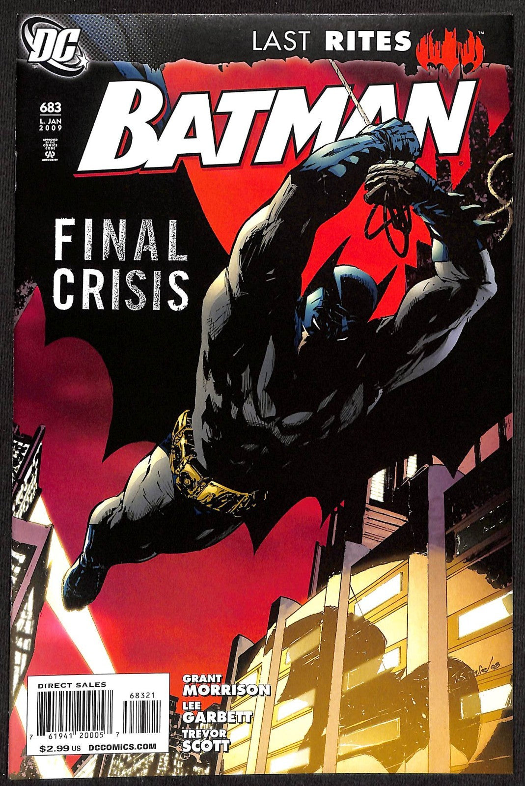 Batman #683 Tony Daniel 1:25 Variant0